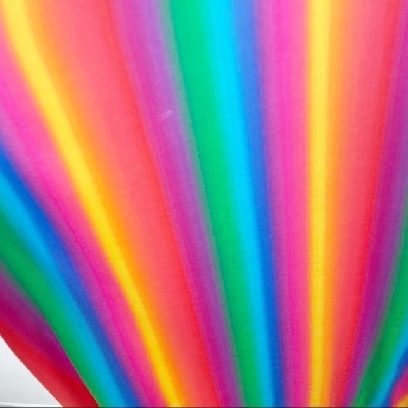 All Things Mochi Leilani Striped Short Sleeve Button Front Midi Dress Casual - Picture 9 of 11